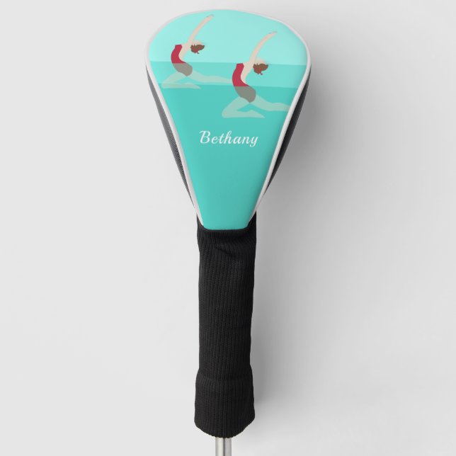 Funda Para Palo De Golf Natación artística (Anverso)