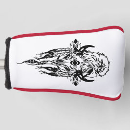 Funda Para Palo De Golf Nativo Americano, Águila, Dreamcatcher, cráneo de 
