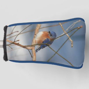 Funda Para Palo De Golf Naturaleza de Winter Bluebird