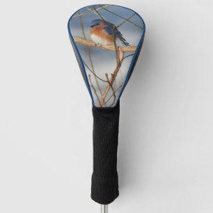 Funda Para Palo De Golf Naturaleza de Winter Bluebird