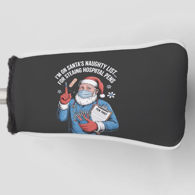 Funda Para Palo De Golf navidad 2026,  (Anverso)