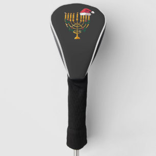 Funda Para Palo De Golf Navidad Janucá judío Santa Menorá 