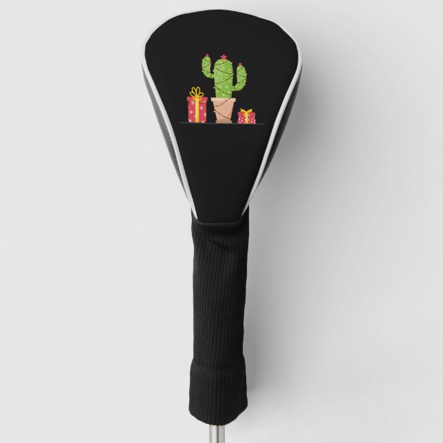 Funda Para Palo De Golf Navidades Cactus (Anverso)
