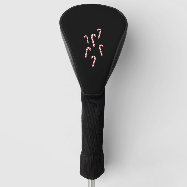 Funda Para Palo De Golf Navidades de Candy Cane (Anverso)