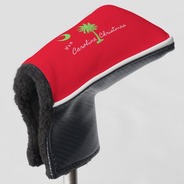 Funda Para Palo De Golf Navidades de Carolina del Sur en vacaciones (Anverso 3/4)