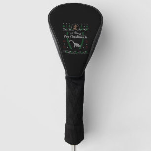 Funda Para Palo De Golf Navidades de Loch Ness Monster