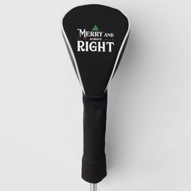 Funda Para Palo De Golf Navidades divertidos (Anverso)