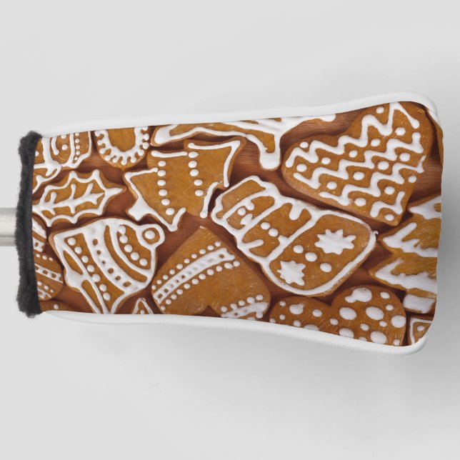 Funda Para Palo De Golf Navidades Gingerbread Holiday Cookies (Anverso)