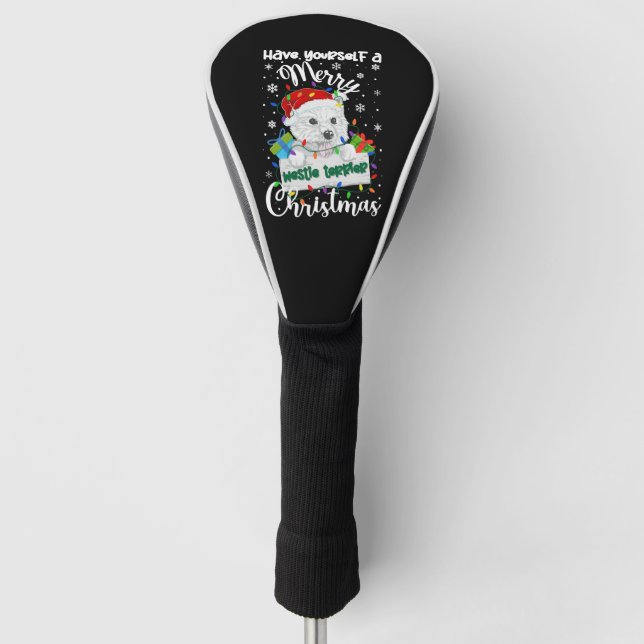 Funda Para Palo De Golf Navidades occidentales navidades de los territorio (Anverso)