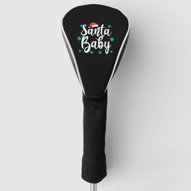 Funda Para Palo De Golf Navidades Santa Baby (Anverso)