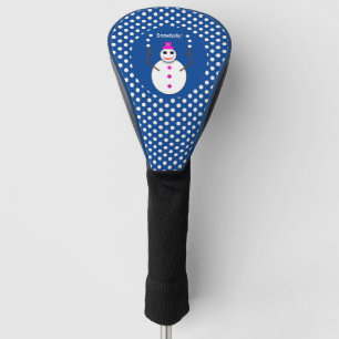 Funda Para Palo De Golf Navidades Snowlady Juggys Nieves Graciosa