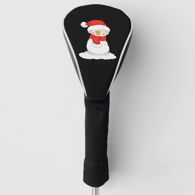 Funda Para Palo De Golf navidades snowman (Anverso)