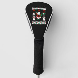 Funda Para Palo De Golf Navidades Suéter feo Kenosha Wisconsin