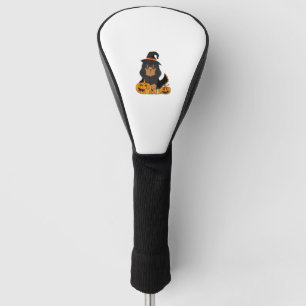 Funda Para Palo De Golf Negro Tan Cavalier Rey Charles Spaniel Perro Hallo