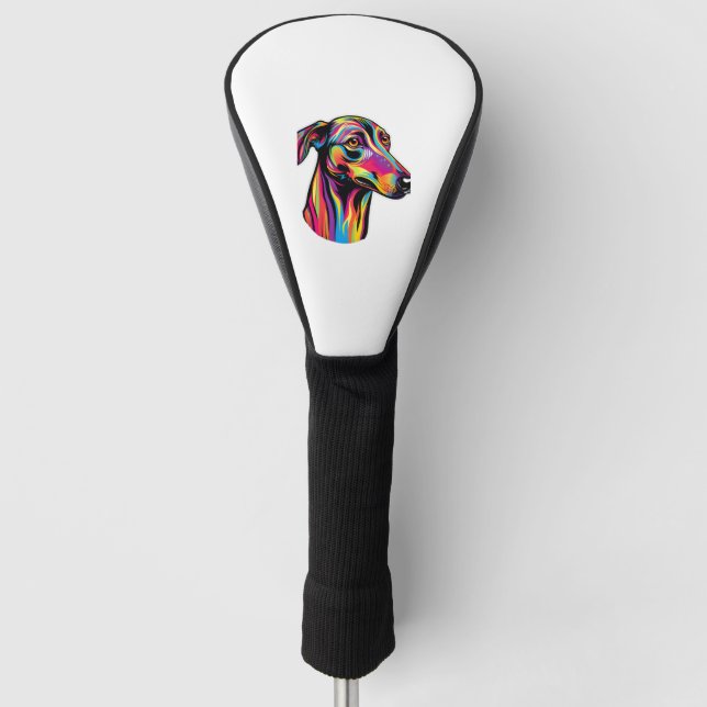 Funda Para Palo De Golf Neon Greyhound (Anverso)