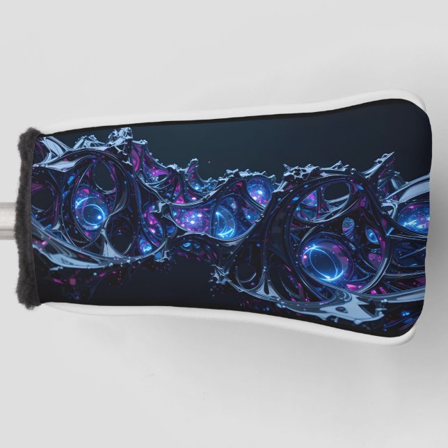 Funda Para Palo De Golf Neon Nexus: Estructura Tecnoorgánica entretejida (Anverso)