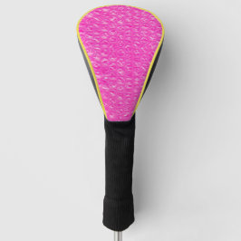 Funda Para Palo De Golf Neon Pink Champagne Pop Bubble Wrap
