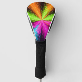 Funda Para Palo De Golf Neon Radial Burst Explosion