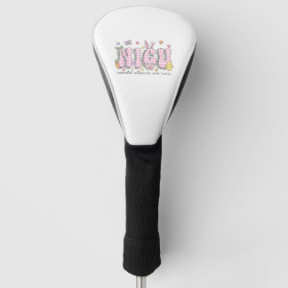 Funda Para Palo De Golf NICU Pascua Camiseta de enfermería de la Unidad de