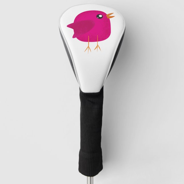 Funda Para Palo De Golf Niños adorables pájaros (Anverso)