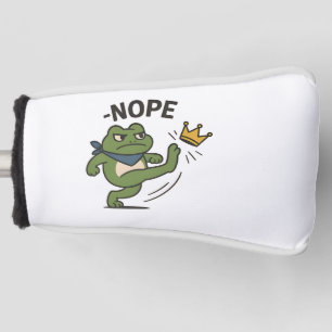 Funda Para Palo De Golf No Hay Reyes En La Democracia De La Rana Americana