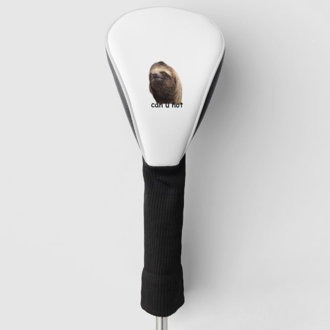 Funda Para Palo De Golf ¿No puedes eslovacar? (Anverso)