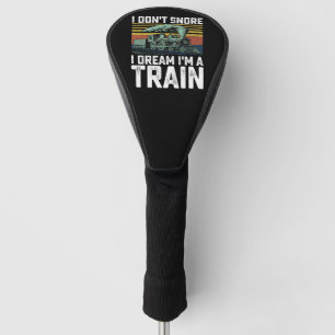 Funda Para Palo De Golf No ronco sueño que soy un tren Vintage Retro