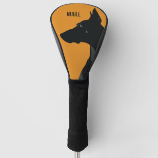 Funda Para Palo De Golf Noble Black Doberman