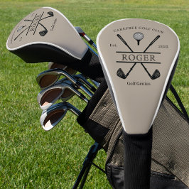 Funda Para Palo De Golf Nombre clásico de club de cross
