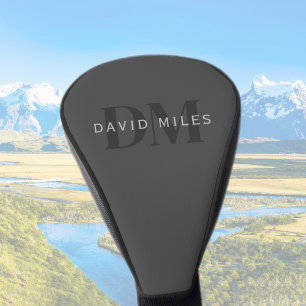 Funda Para Palo De Golf Nombre comercial editable (o cualquier otro texto)