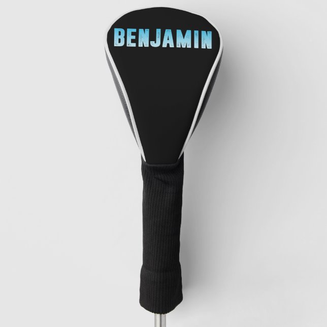 Funda Para Palo De Golf Nombre de Benjamin (Anverso)