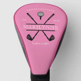 Funda Para Palo De Golf Nombre de Club de Damas Personalizado