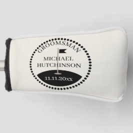 Funda Para Palo De Golf Nombre de Padrino de Boda