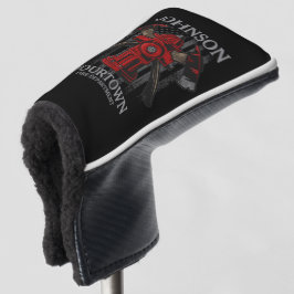 Funda Para Palo De Golf NOMBRE DEL bombero Departamento de bomberos Bander