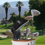 Funda Para Palo De Golf Nombre exclusivo de estilo y tipografía monográfic<br><div class="desc">Todo se trata de ti con este hermoso diseño de etiquetas para equipaje que es una elegante representación de tu nombre y monograma. Las series clásicas y una tipografía de escritura más ornamentada se combinan en una simetría equilibrada. Los tres elementos se mezclan con una sofisticada armonía y crean su...</div>