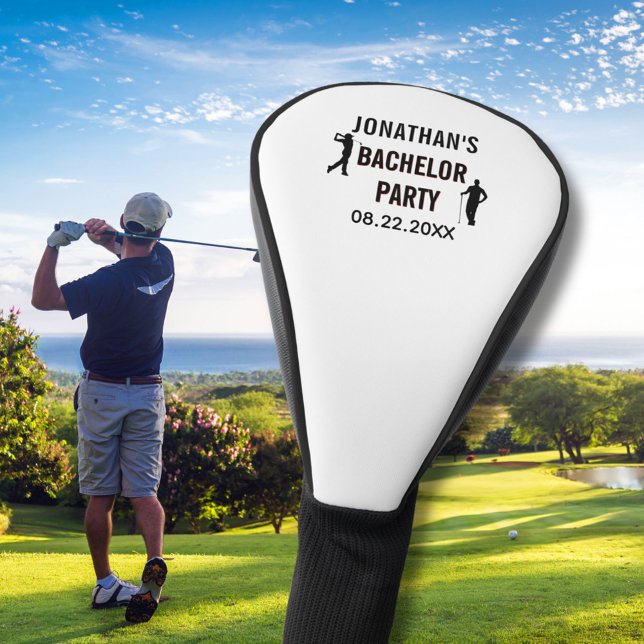 Funda Para Palo De Golf Nombre Fecha de Despedida de Soltero (Subido por el creador)