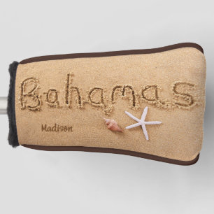 Funda Para Palo De Golf Nombre personalizado Bahamas