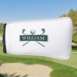 Funda Para Palo De Golf Nombre Personalizado Clubes Ecológicos Esmeraldas