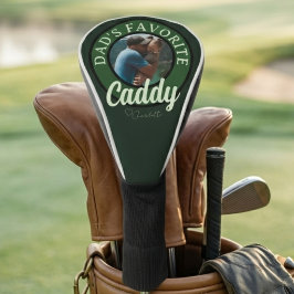 Funda Para Palo De Golf Nombre personalizado de Caddy favorito de Golf Dad