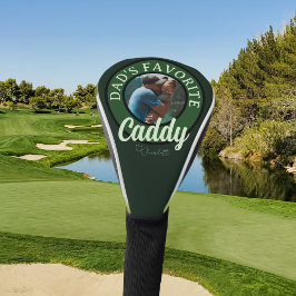 Funda Para Palo De Golf Nombre personalizado de Caddy favorito de Golf Dad
