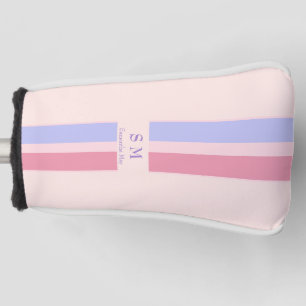 Funda Para Palo De Golf Nombre personalizado e inicial