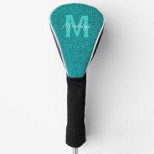 Nombre personalizado Glitter verde elegante