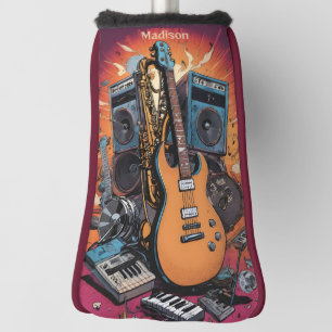 Funda Para Palo De Golf Nombre personalizado Instrumentos musicales