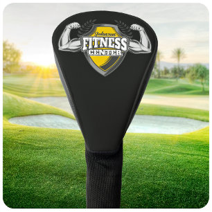 Funda Para Palo De Golf NOMBRE Personalizado Músculo entrenador de fitness