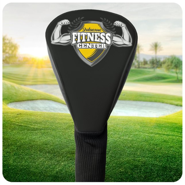 Funda Para Palo De Golf NOMBRE Personalizado Músculo entrenador de fitness (Subido por el creador)