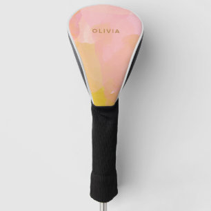 Funda Para Palo De Golf Nombre personalizado Resumen Resumen Feminina Amar