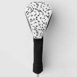 Funda Para Palo De Golf Notas Musicales