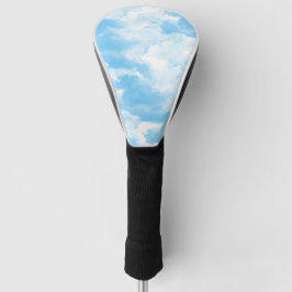 Funda Para Palo De Golf Nubes de cielo azul