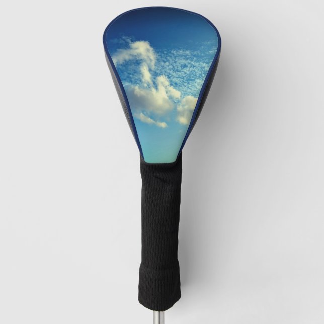 Funda Para Palo De Golf Nubes de crema oscura (Anverso)