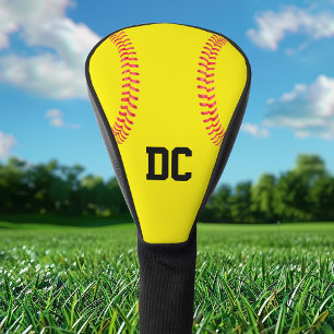 Funda Para Palo De Golf Número o letras del Personalizado Fastpitch Softb